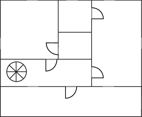 First floor - Villa Ribosto
