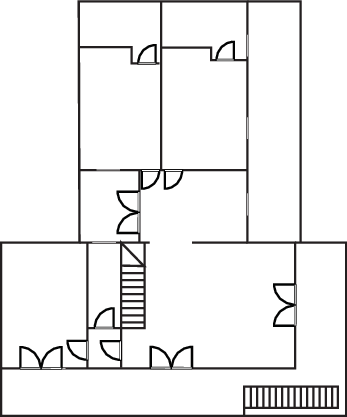 First floor - Villa Ombrone