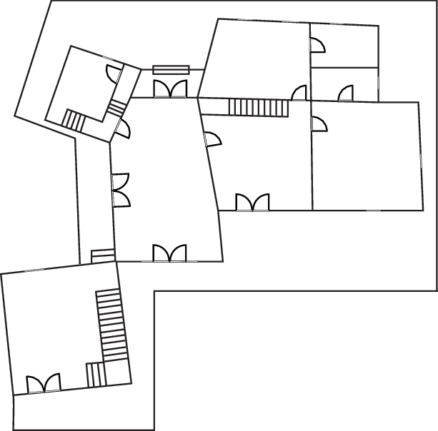 First floor - Villa Castiglioni