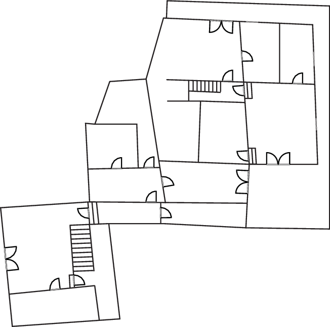 Ground floor - Villa Castiglioni