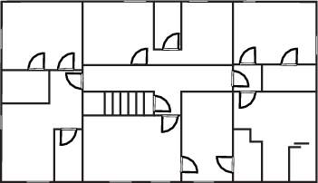 First floor - Villa Stillo