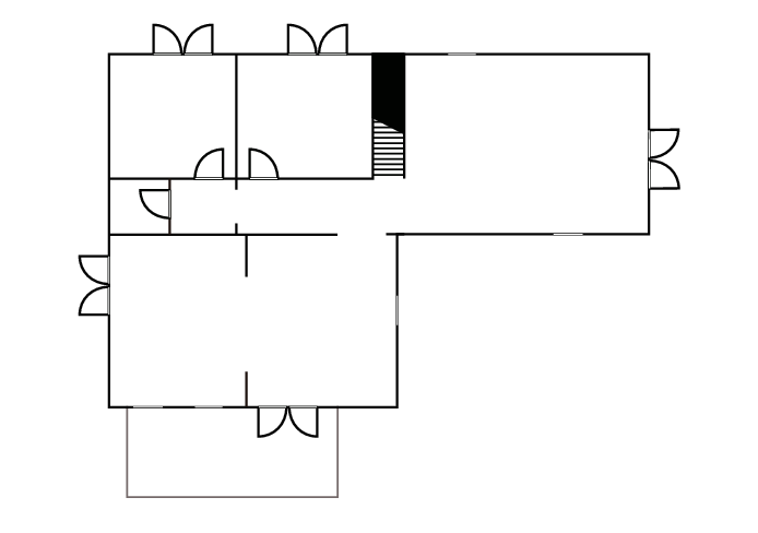 Ground floor - Casino di Vescine
